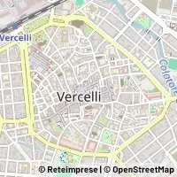 Mapa Vercelli