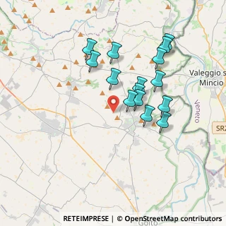 Mappa Strada Montagnoli, 46049 Volta mantovana MN, Italia (3.28533)