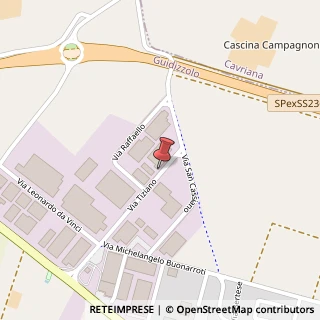 Mappa Via Tiziano, 19, 46040 Guidizzolo, Mantova (Lombardia)
