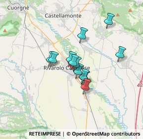 Mappa Via Piave, 10086 Rivarolo Canavese TO, Italia (2.29417)