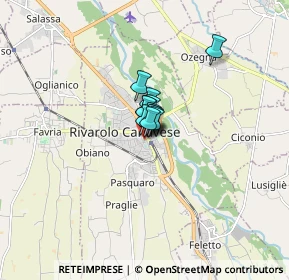 Mappa Via Piave, 10086 Rivarolo Canavese TO, Italia (0.49667)