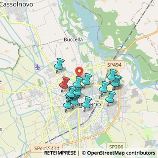 Mappa Via Maria Callas, 27029 Vigevano PV, Italia (1.508)