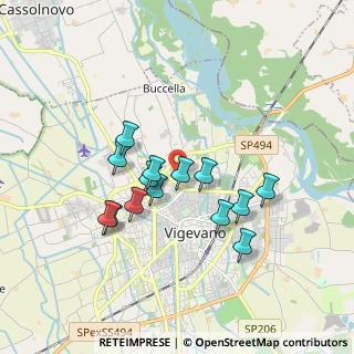Mappa Via Maria Callas, 27029 Vigevano PV, Italia (1.515)