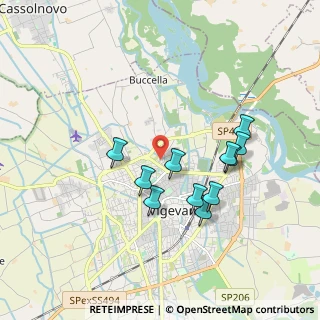 Mappa Via Maria Callas, 27029 Vigevano PV, Italia (1.64455)