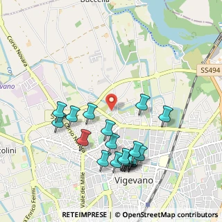 Mappa Via Maria Callas, 27029 Vigevano PV, Italia (1.0445)