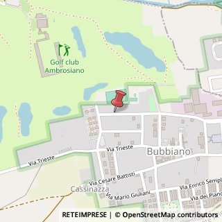 Mappa Via Giuseppe Garibaldi, 24, 20080 Bubbiano MI, Italia, 20080 Bubbiano, Milano (Lombardia)