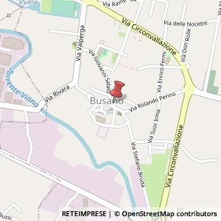 Mappa Via Garibaldi, 1, 10080 Busano, Torino (Piemonte)