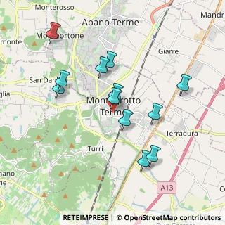 Mappa Viale Stazione, 35036 Montegrotto Terme PD, Italia (1.77917)