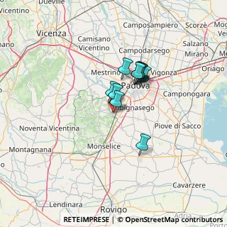 Mappa Viale Stazione, 35036 Montegrotto Terme PD, Italia (8.85545)