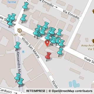 Mappa Viale Stazione, 35036 Montegrotto Terme PD, Italia (0.03333)