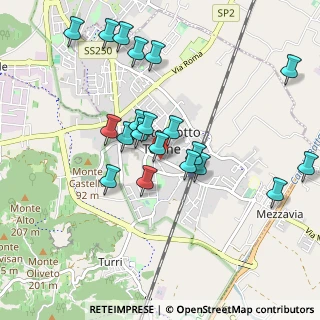 Mappa Viale Stazione, 35036 Montegrotto Terme PD, Italia (0.936)