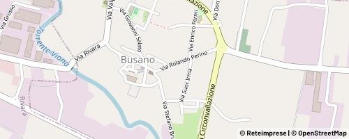 Mappa Busano