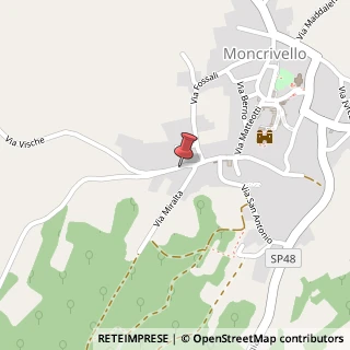 Mappa Via Vische, 6, 13040 Moncrivello, Vercelli (Piemonte)