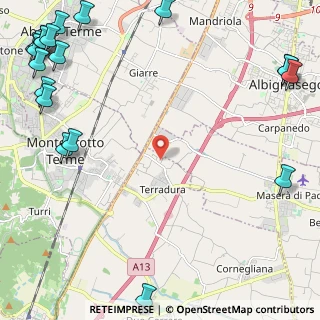 Mappa Via Vo' di Placca, 35020 Località Produttiva PD, Italia (3.82)