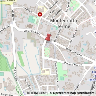 Mappa Piazza I Maggio, n4, 35036 Montegrotto Terme, Padova (Veneto)