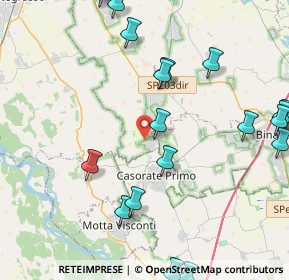 Mappa Via Prato Vecchio, 20080 Bubbiano MI, Italia (5.585)