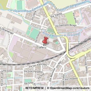 Mappa Via Francesco Donato, 15, 13100 Vercelli, Vercelli (Piemonte)