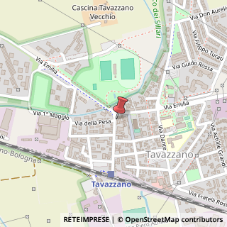 Mappa Via Giuseppe Garibaldi, 5, 26838 Tavazzano con Villavesco, Lodi (Lombardia)