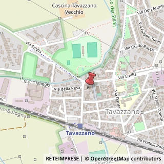 Mappa Via Giuseppe Garibaldi, 11, 26838 Tavazzano con Villavesco, Lodi (Lombardia)