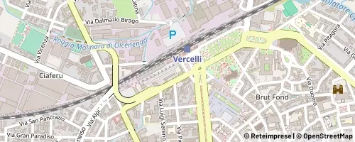 Mappa Vercelli
