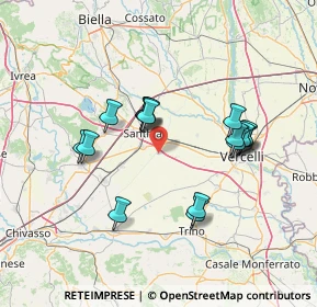 Mappa Corso XXI Aprile, 13040 Crova VC, Italia (12.70063)