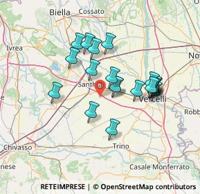 Mappa Corso XXI Aprile, 13040 Crova VC, Italia (12.0595)