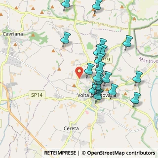 Mappa Via XXIV Giugno, 46049 Volta Mantovana MN, Italia (1.824)