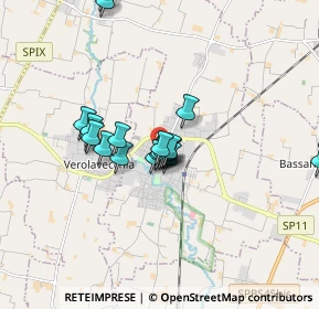 Mappa Via Gerolamo Rovetta, 25028 Verolanuova BS, Italia (1.3405)