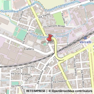 Mappa Corso Randaccio Giovanni, 18, 13100 Vercelli, Vercelli (Piemonte)