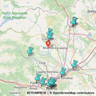 Mappa Via Galileo Galilei, 10080 Busano TO, Italia (22.90786)