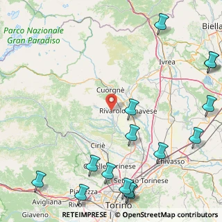 Mappa Via Galileo Galilei, 10080 Busano TO, Italia (25.772)