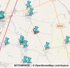 Mappa Via Alessandro Manzoni, 25024 Leno BS, Italia (6.573)