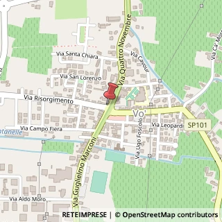 Mappa via IV novembre, 1, 35030 Vo' euganeo PD, Italia, 35030 Vo, Padova (Veneto)