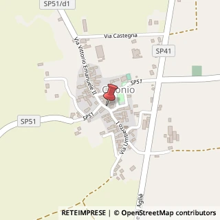Mappa Via Umberto I, 3, 10080 Ciconio, Torino (Piemonte)