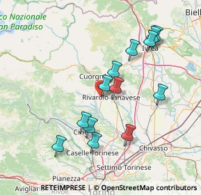 Mappa Via Busano, 10083 Rivarolo Canavese TO, Italia (14.56)