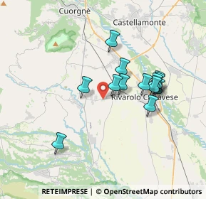 Mappa Via Busano, 10083 Rivarolo Canavese TO, Italia (3.04769)