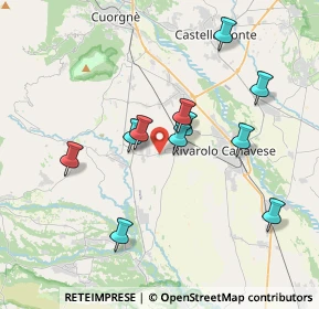 Mappa Via Busano, 10083 Rivarolo Canavese TO, Italia (3.36727)