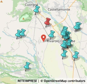 Mappa Via Busano, 10083 Rivarolo Canavese TO, Italia (4.2705)