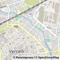 Mapa Vercelli