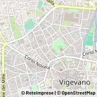 Mapa Vigevano