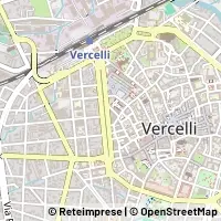 Mapa Vercelli