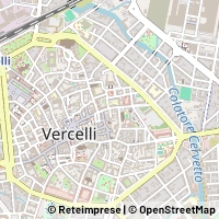 Mapa Vercelli