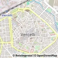 Mapa Vercelli