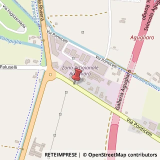 Mappa Via Ponticelli,  45, 36020 Agugliaro, Vicenza (Veneto)