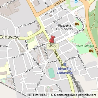 Mappa Corso Torino, 66, 10086 Rivarolo Canavese, Torino (Piemonte)