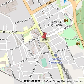 Mappa Corso Torino, 70, 10086 Rivarolo Canavese, Torino (Piemonte)