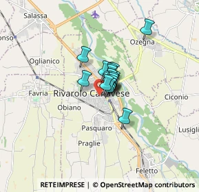 Mappa Via della Lumaca, 10086 Rivarolo Canavese TO, Italia (0.69125)