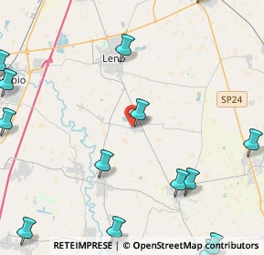 Mappa Via Libertà, 25024 Leno BS, Italia (6.98176)