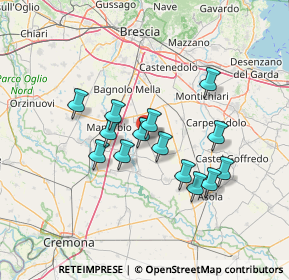 Mappa Via Libertà, 25024 Leno BS, Italia (11.48214)