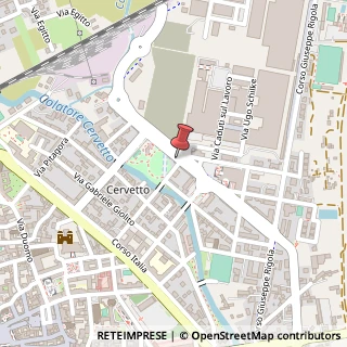 Mappa Largo Chatillon, 6, 13100 Vercelli, Vercelli (Piemonte)